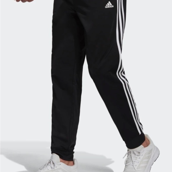 Adidas ESSENTIALS WARM-UP TAPERED 3-STRIPES TRACK PANTS - Picture 4 of 8